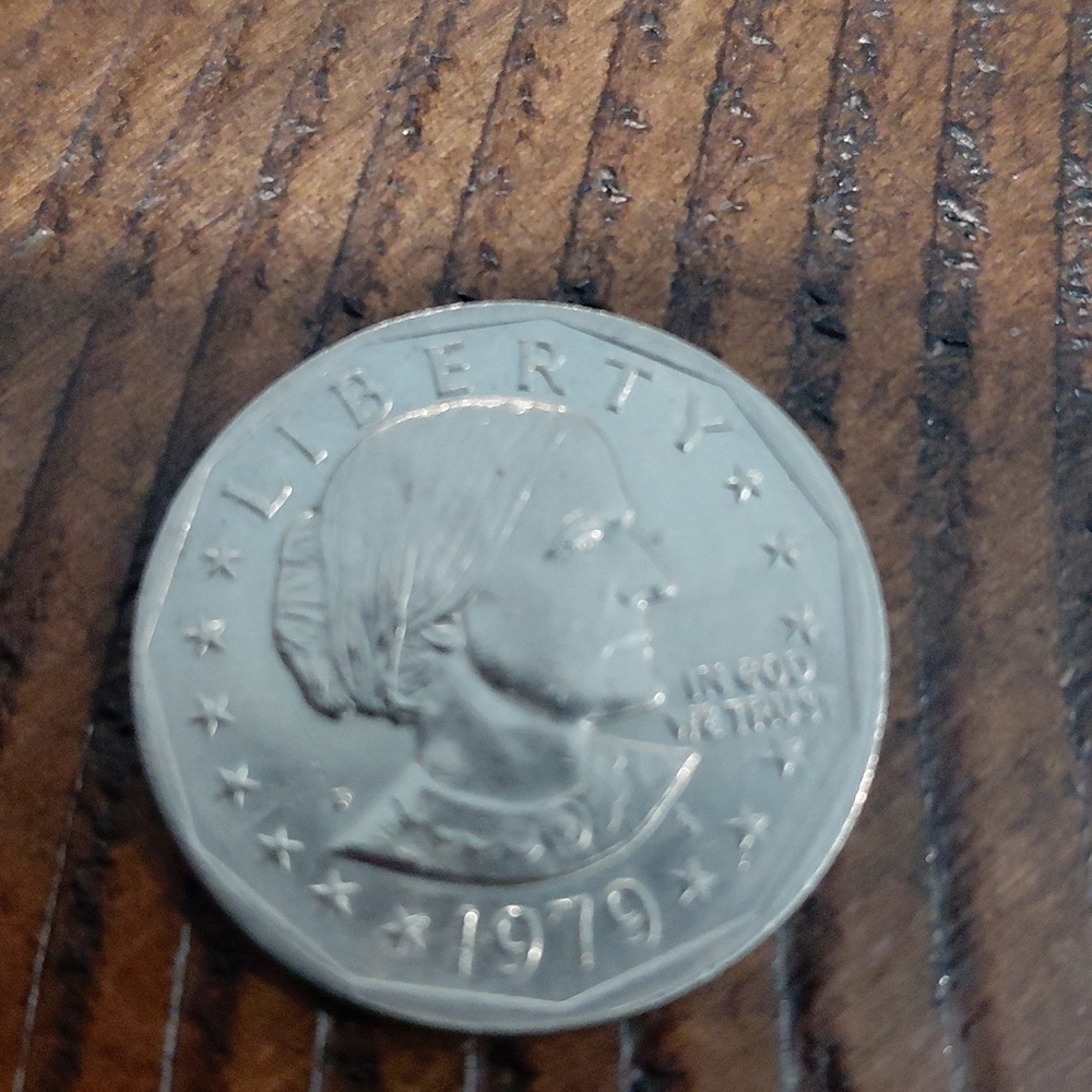 Rare 1979 Susan B Anthony D Liberty FG - Frank Gasparro ONE DOLLAR U.S. Coin